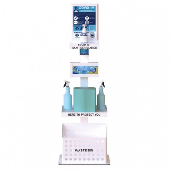 Premium Sanitiser and Surface Cleaning Station